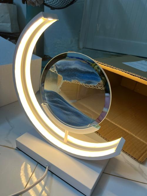 LED Moving Sand Art Night Light Lamp photo review