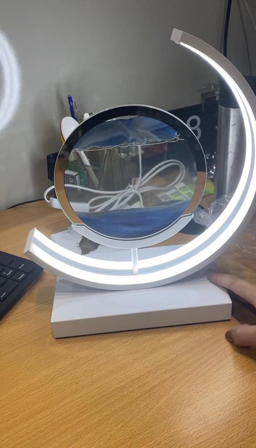 LED Moving Sand Art Night Light Lamp photo review