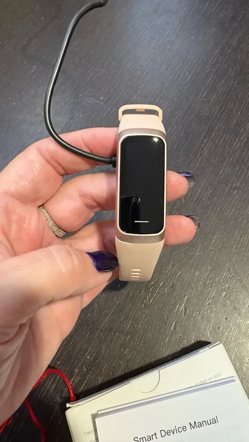 Slim Waterproof Fitness Tracker Smart Watch with 1.1" Display photo review