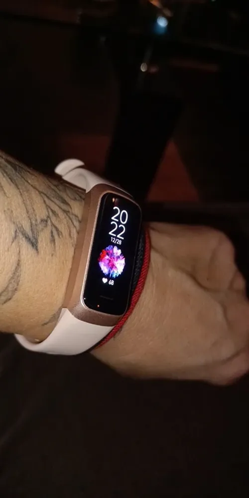Slim Waterproof Fitness Tracker Smart Watch with 1.1" Display photo review