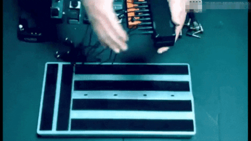 Large Guitar Pedal Board with Power Storage