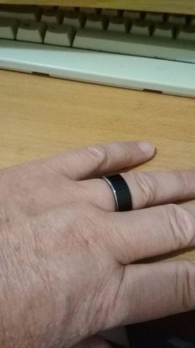 Smart Ring Bluetooth Wearable Device Multifunctional Black High-tech photo review