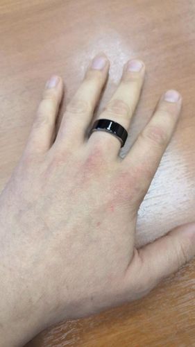 Smart Ring Bluetooth Wearable Device Multifunctional Black High-tech photo review