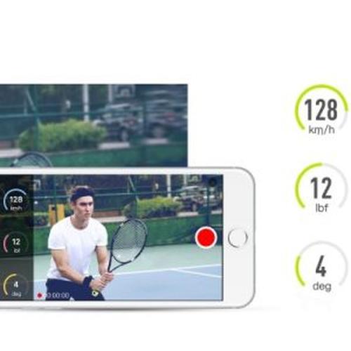 Smart Tennis Racket Bluetooth Motion Sensor