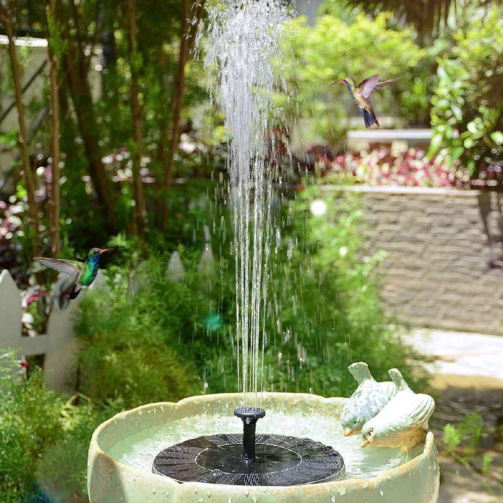 Solar Bionic Fountain Mini Solar Fountain Solar Water Fountain|Fountains &amp; Bird Baths| - AliExpress
