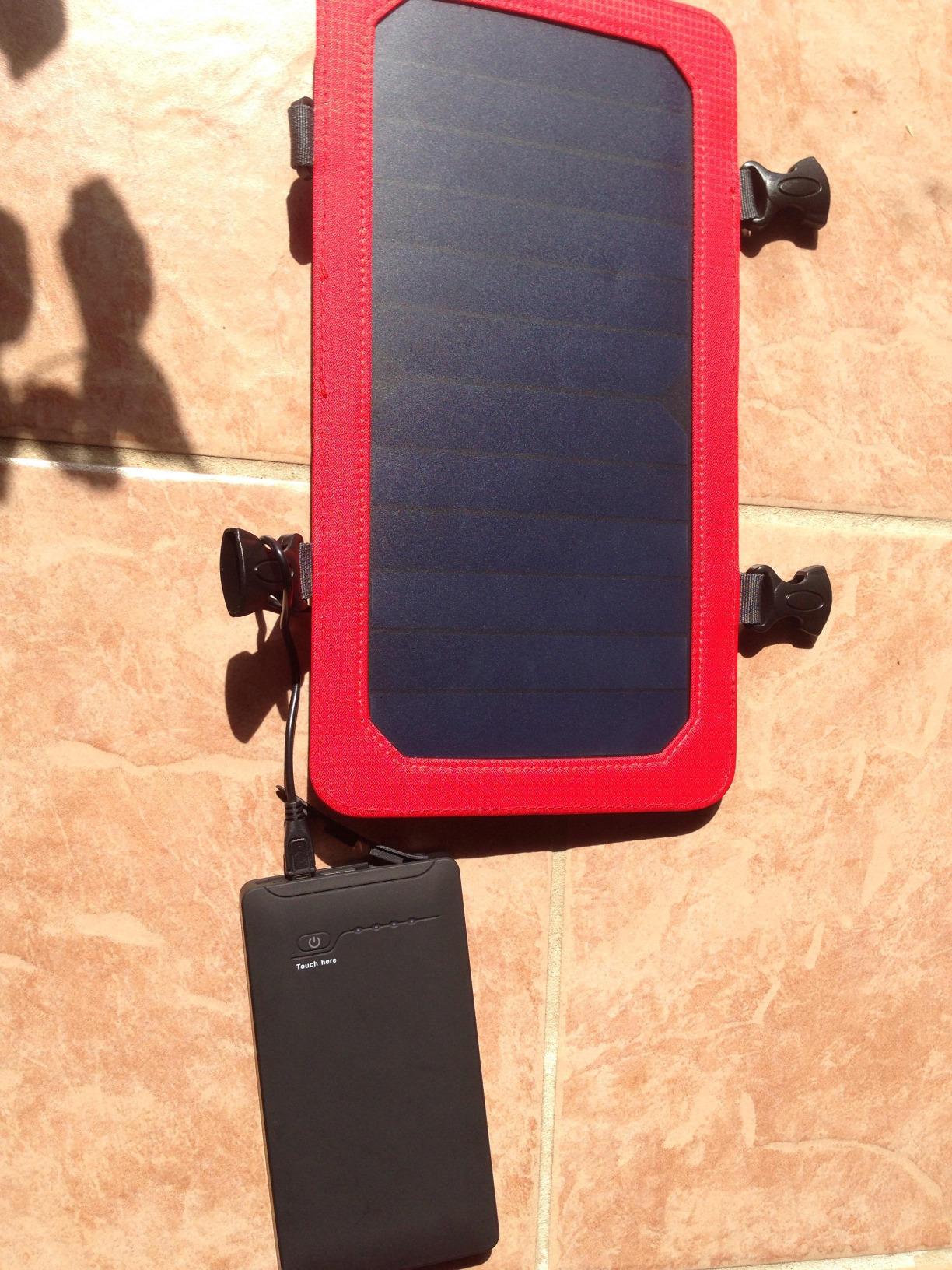 Solar Charger & Hydration Backpack, Lightweight Skin Sports Backpack photo review