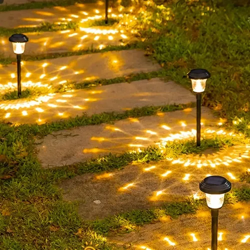 Solar Powered Outdoor Garden Lights for Yard, Lawn, Patio, and Christmas Decorations