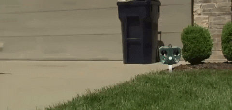 Solar Ultrasonic Animal Repeller with Motion Sensor and Light