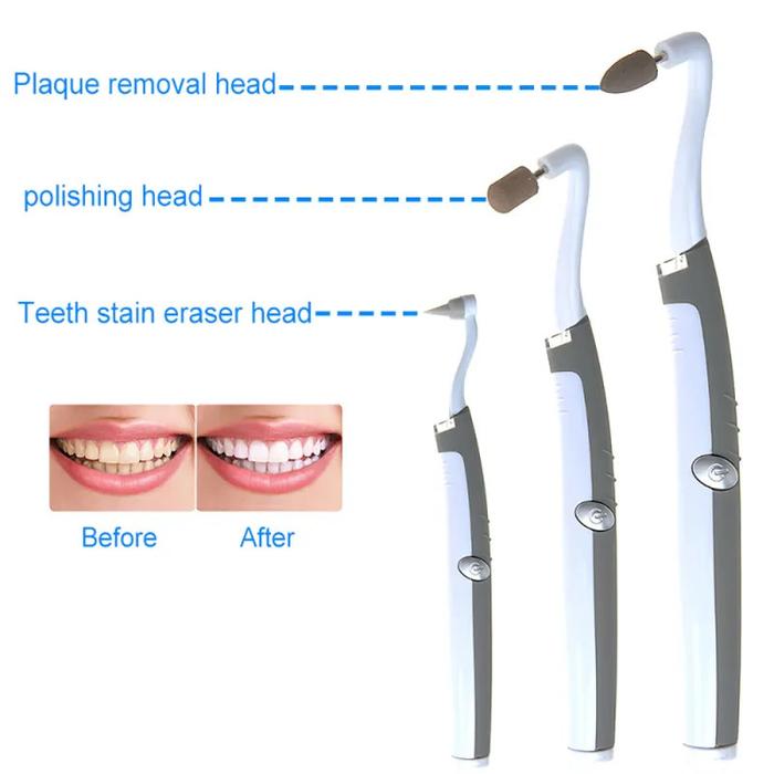 Ultrasonic Electric Teeth Cleaner with LED Light