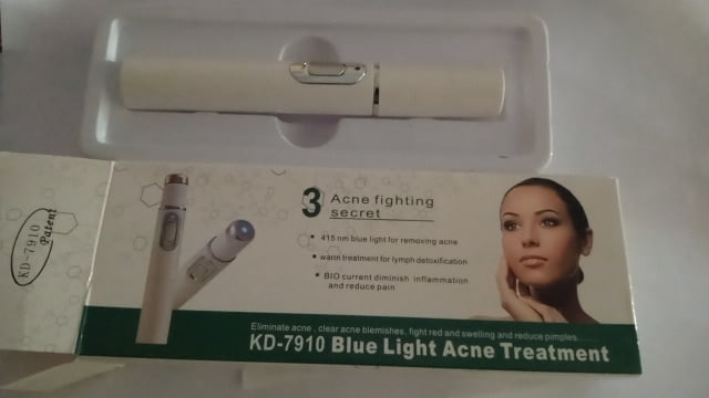 Acne Laser Pen Wrinkle, Soft Scars Removal Machine Portable Durable Blue Light photo review