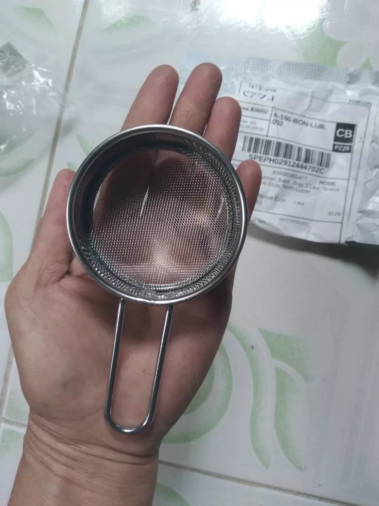 Stainless Steel Mesh Strainer Flour Sifter Kitchen Tools photo review