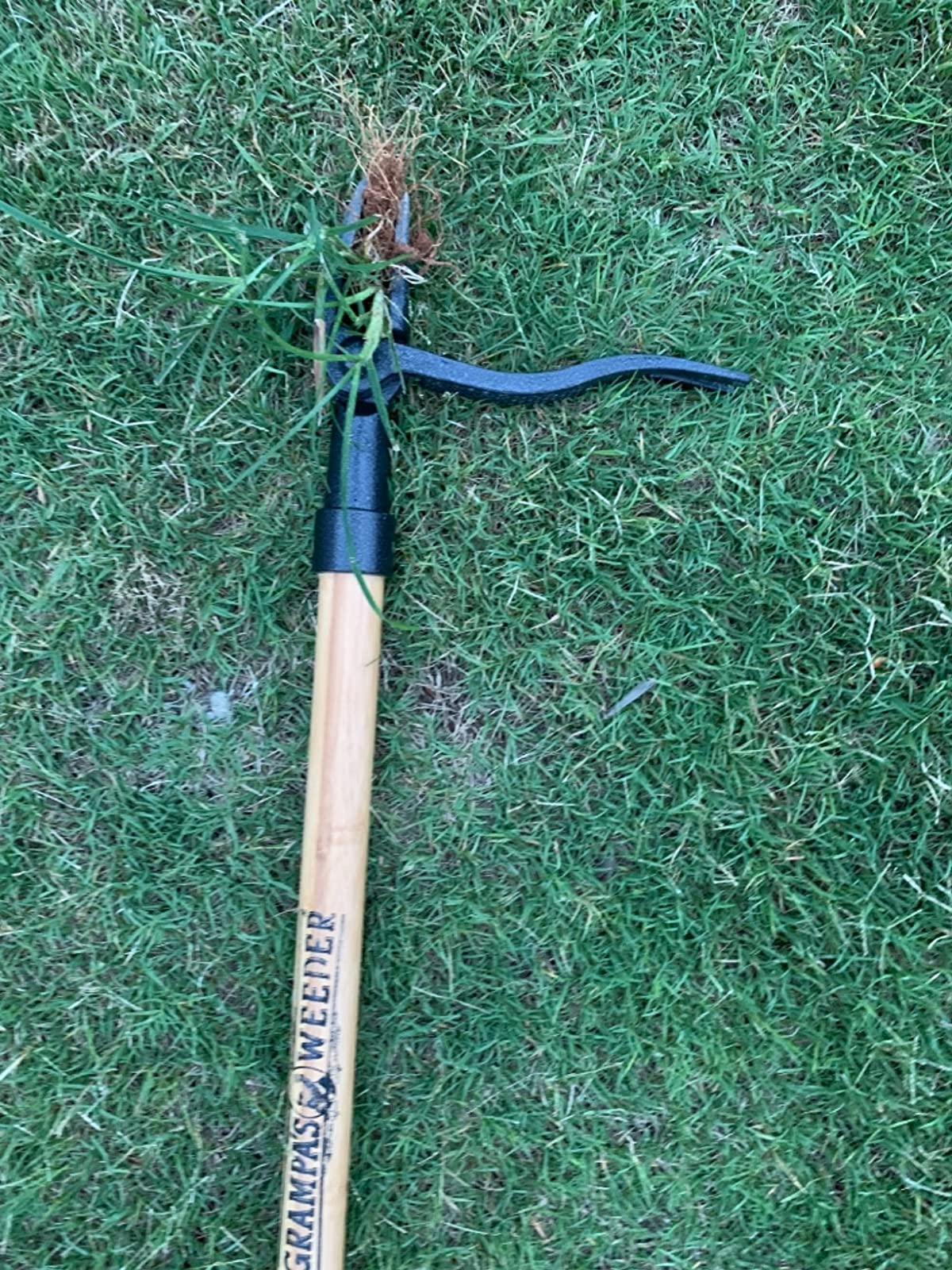 Stand Up Weed Puller Tool With Long Handle, Weeder Tool photo review