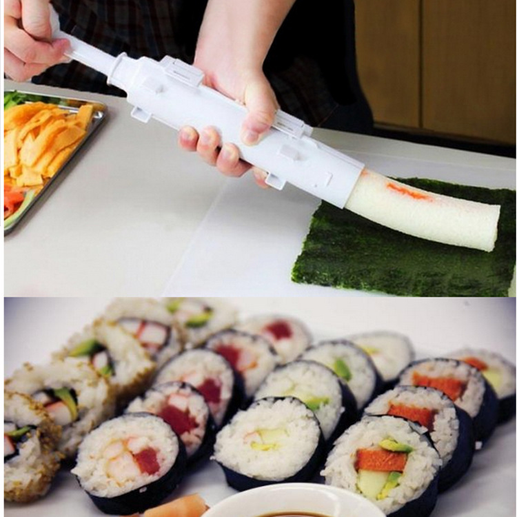 Bazooka roll! #sushi #fyp #howto #asmr, Sushi