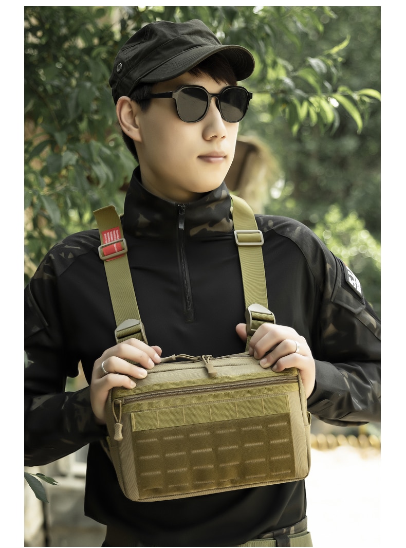 Men's tactical clearance chest bag