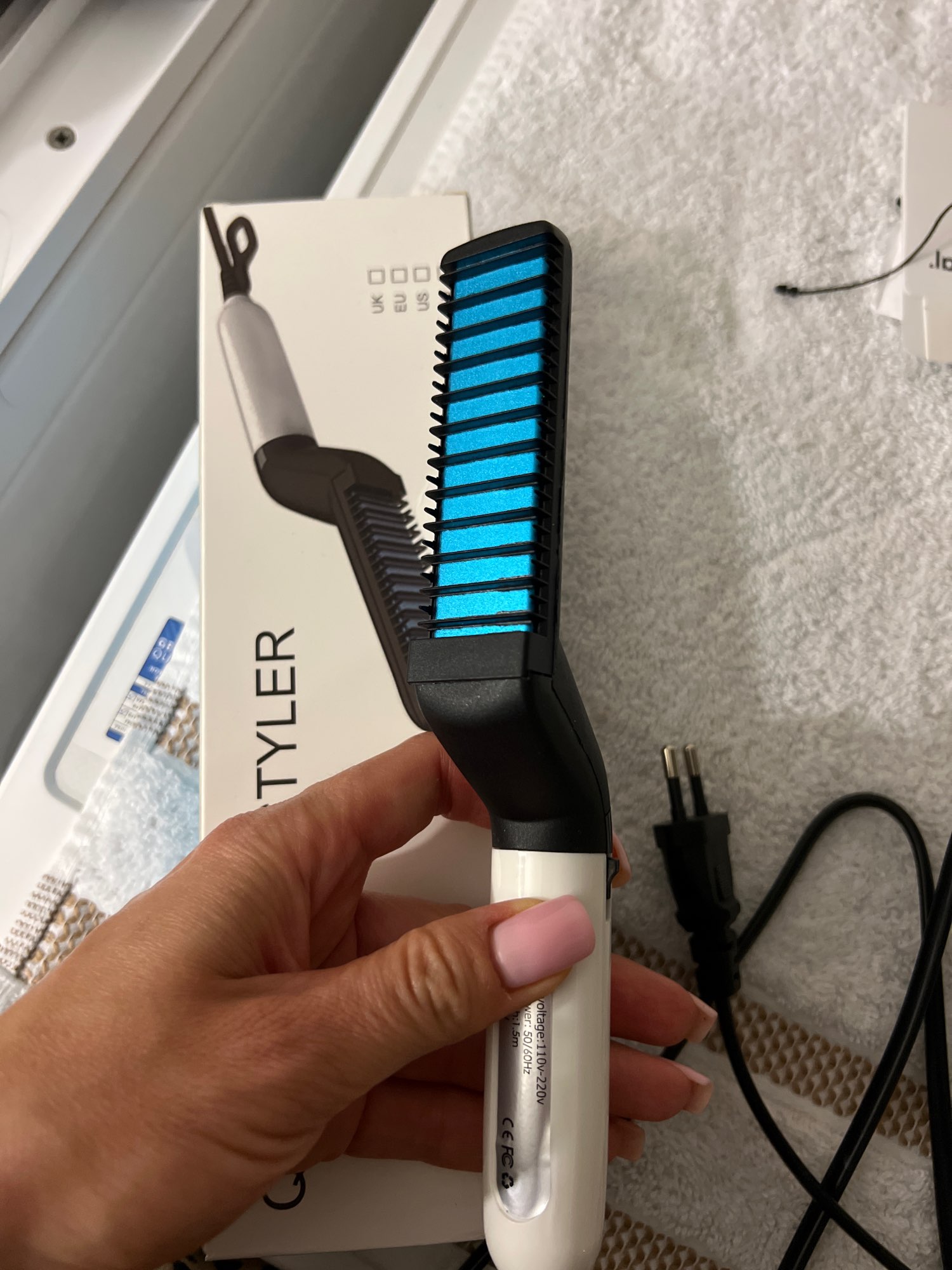 Tamefinish 2025 beard straightener