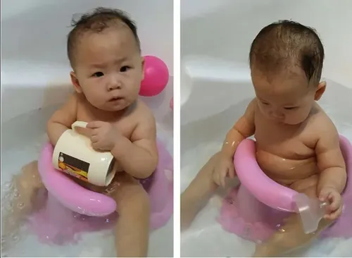 Baby Bath Seat with Safety Suction Support photo review