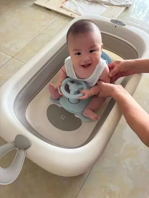 Baby Bath Seat with Safety Suction Support photo review