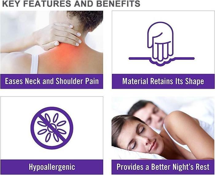 U-Shaped Side Sleeper Pillow with Neck and Spine Support