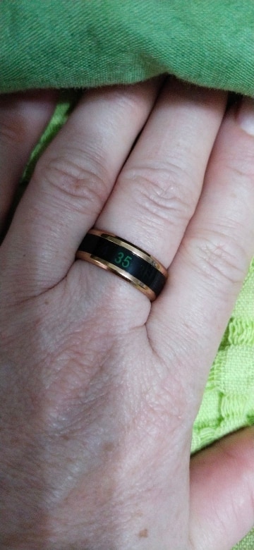 Thermosense - Temperature Mood Ring photo review