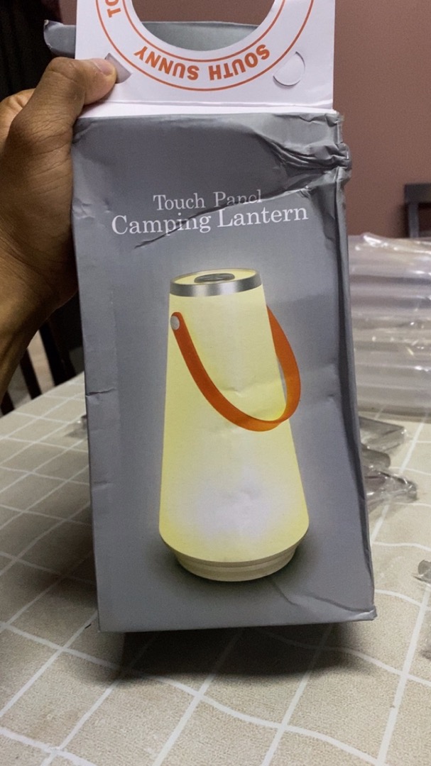Touch Portable Rechargeable Led Lantern photo review