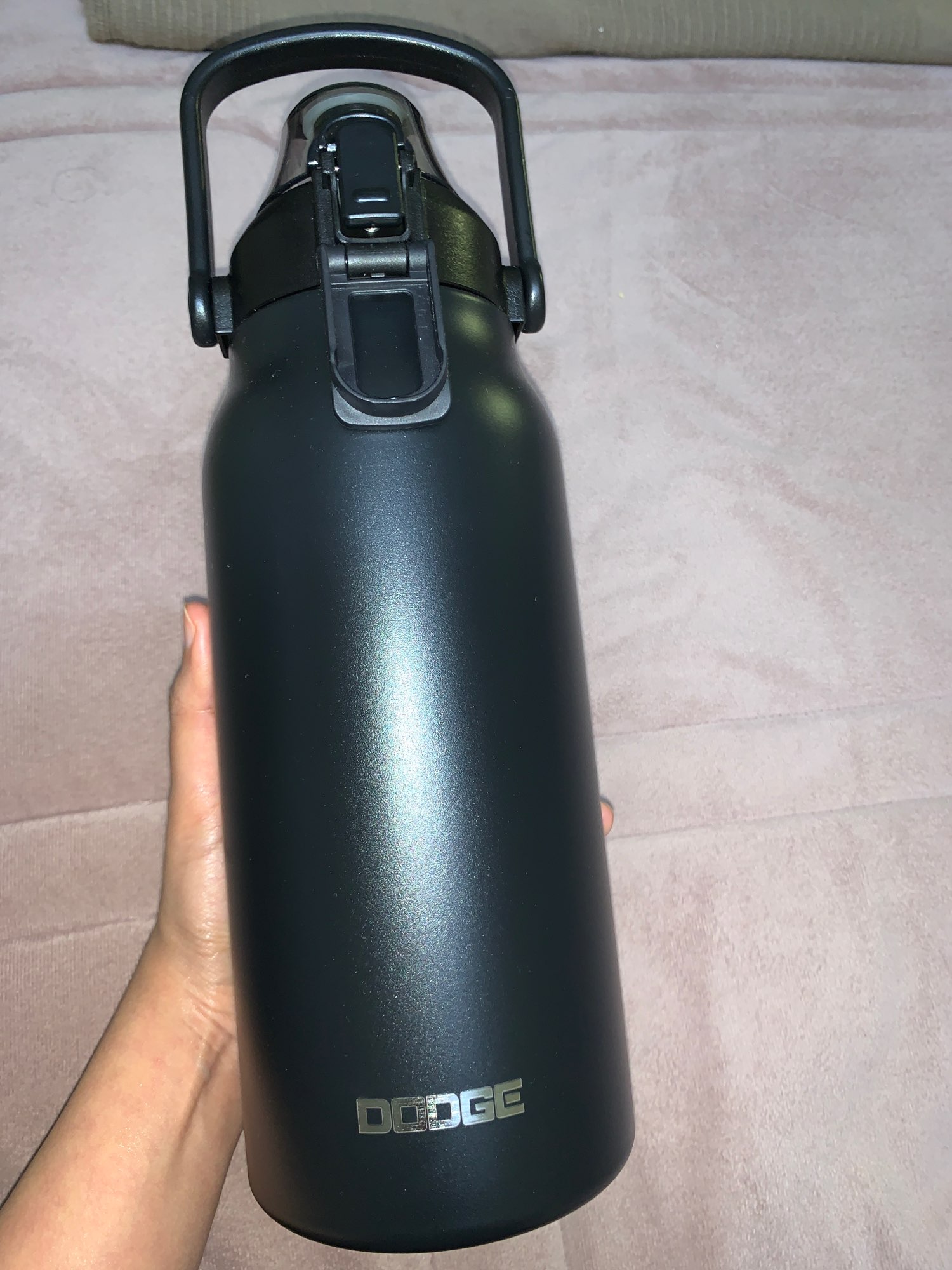 Large Capacity Thermos Bottle With Straw photo review