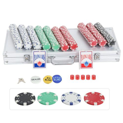 Ultimate Custom Poker Chips Set, Aluminum Box Chip Set Entertainment