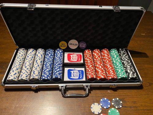 Ultimate Custom Poker Chips Set, Aluminum Box Chip Set Entertainment photo review