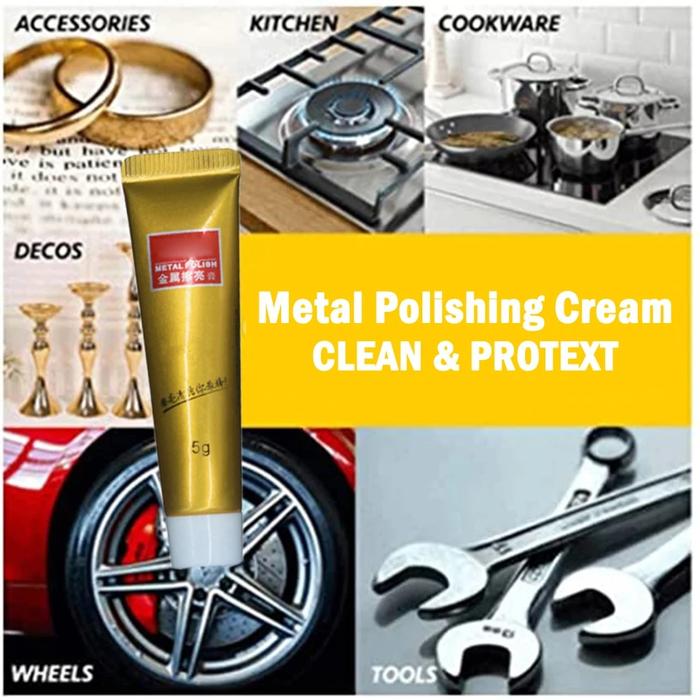 Multi-Purpose Metal Polishing and Rust Removal Cream