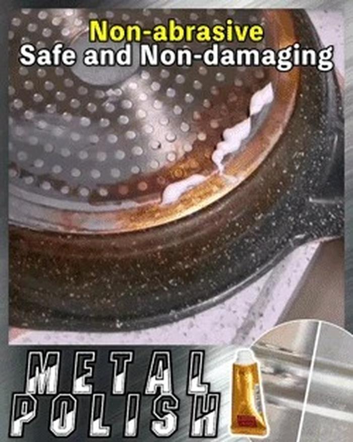 Multi-Purpose Metal Polishing and Rust Removal Cream