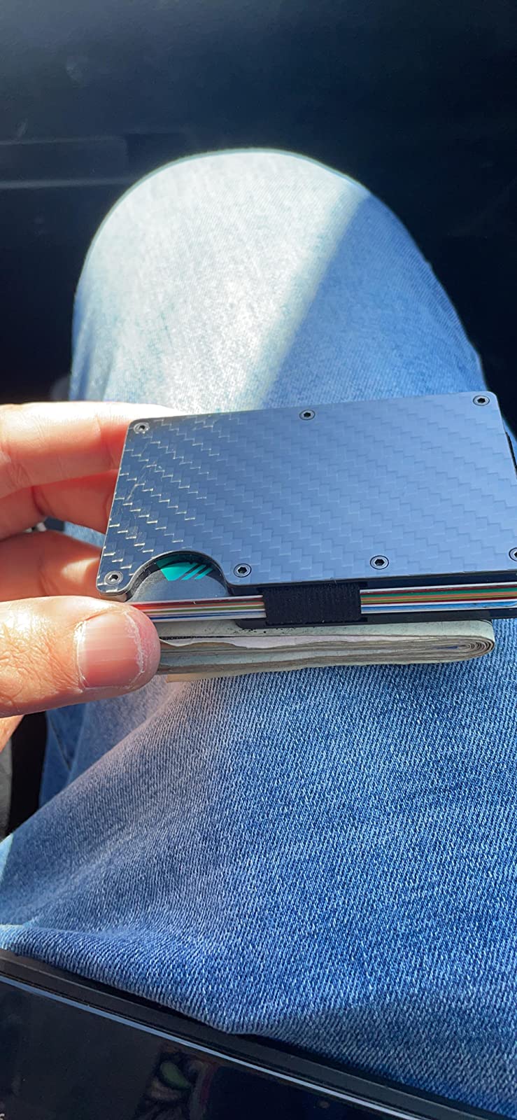 Ultra-Light Carbon Fiber Minimalist Wallet photo review