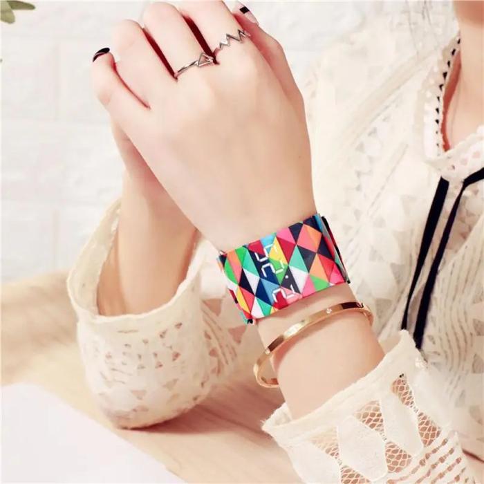 Ultra-Light Waterproof LED Paper Watch with Magnetic Buckle