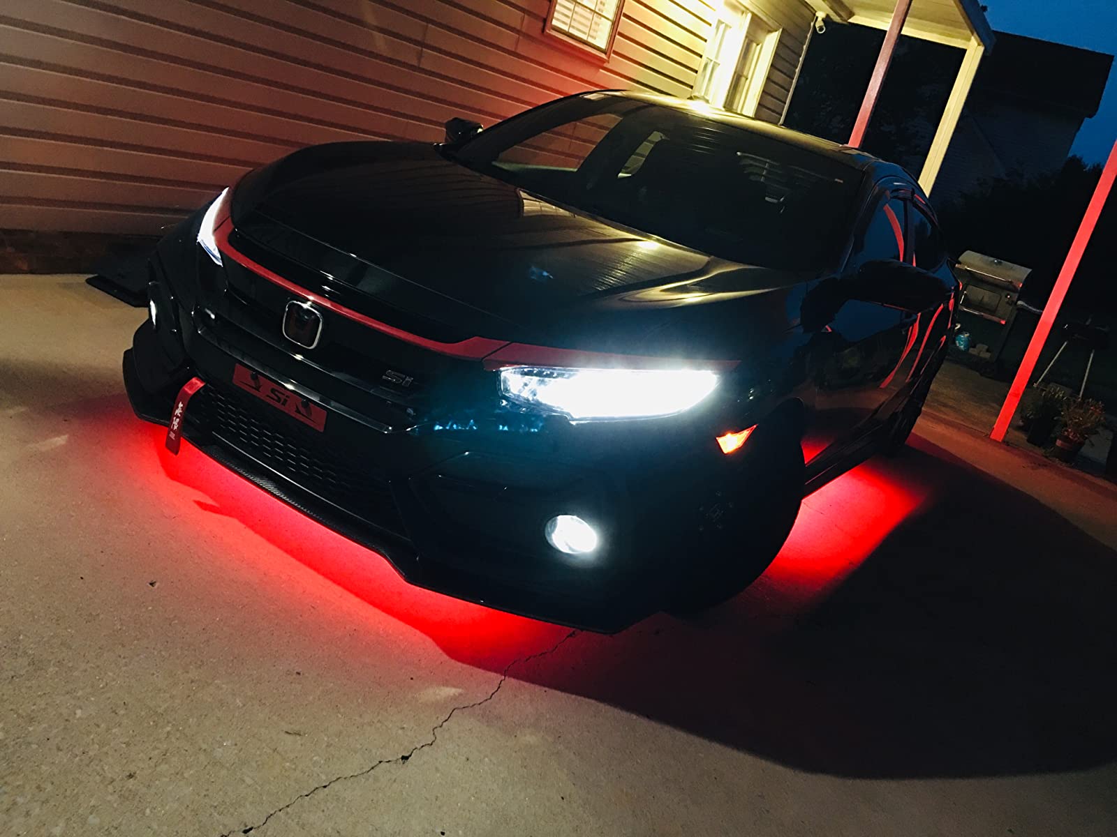 RGB Car Underglow LED Light Strip with Remote Control photo review