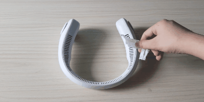Upgraded 350° Rotation Bladeless Portable Neck Fan with Mini Folding Lazy  USB Fan – Katy Craft