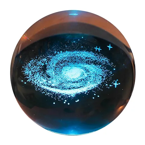 3D Galaxy Planet Moon Lamp with USB LED for Home Decoration
