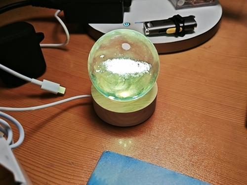 3D Galaxy Planet Moon Lamp with USB LED for Home Decoration photo review