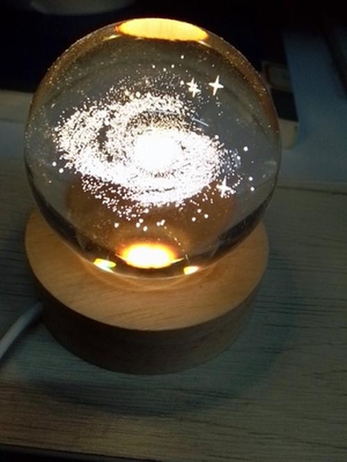3D Galaxy Planet Moon Lamp with USB LED for Home Decoration photo review