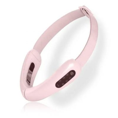 TUTUnaumb V Line Face Chin Cheek Face Massage Slimming Face Shaper  Anti-Aging Facial Weight Lose Slimmer Device Double Chin Lifting Belt-Pink  