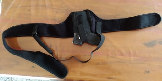 Vertical Shoulder and Belly Holster, Armpit Holster Tactical Hidden photo review