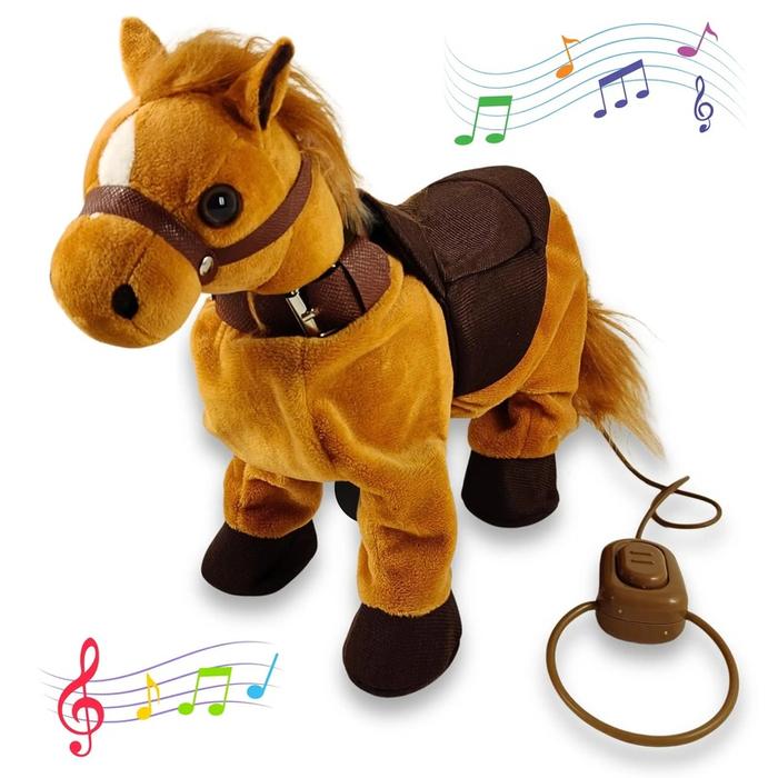 Remote Control Walking Singing Pony Toy
