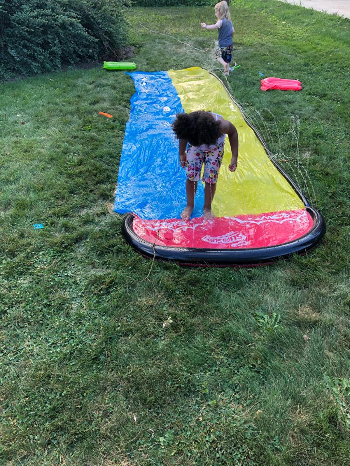 Children Double Surf Water Slip And Slide Outdoor photo review