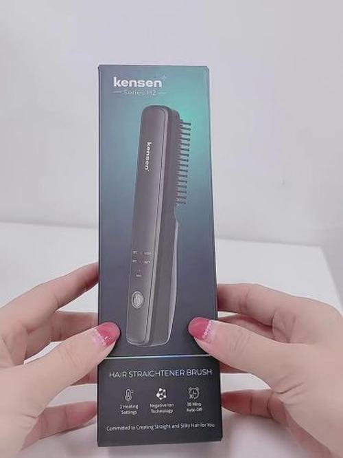 Wireless Charging Portable Usb Hair Straightener Hairstyle Comb photo review
