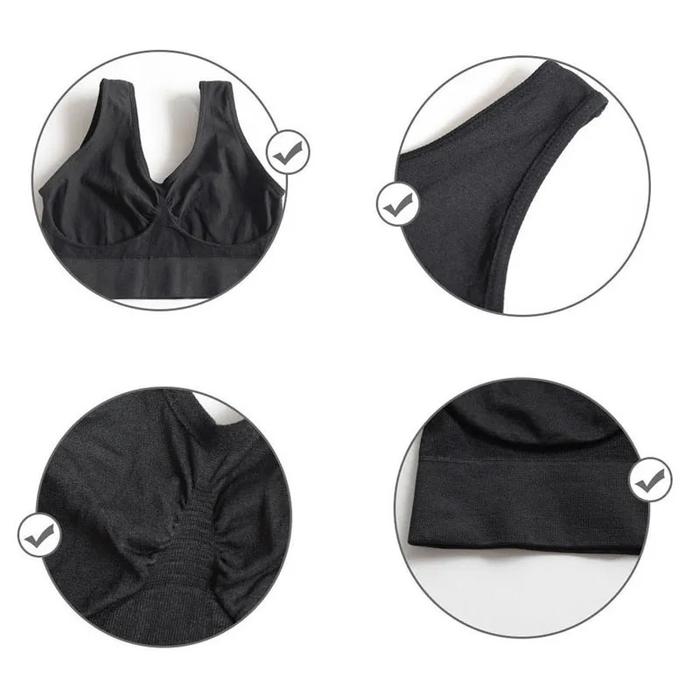 Women's Wireless Cotton Bralette with Non-Padded Plus Size Fit