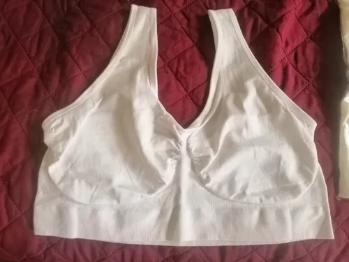 Women's Wireless Cotton Bralette with Non-Padded Plus Size Fit photo review