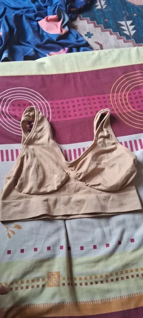 Women's Wireless Cotton Bralette with Non-Padded Plus Size Fit photo review