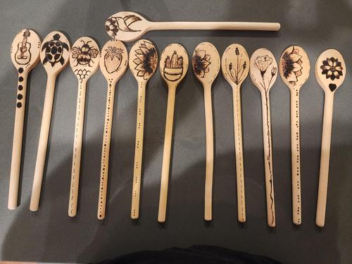 60W Wood Burning Kit Electric Engraving Tool Set photo review