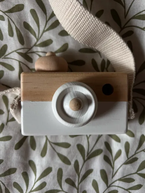 Wooden Montessori Camera Baby Toys - Decorative Educational Toys for Kids photo review