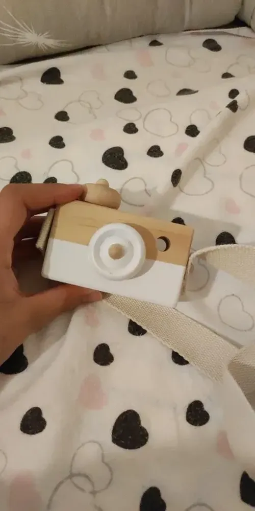 Wooden Montessori Camera Baby Toys - Decorative Educational Toys for Kids photo review