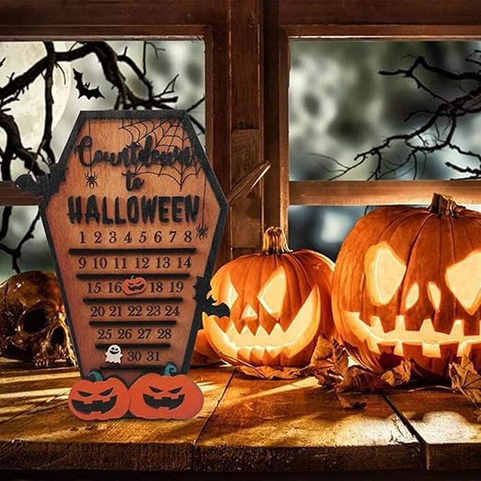 Wooden Halloween Decoration