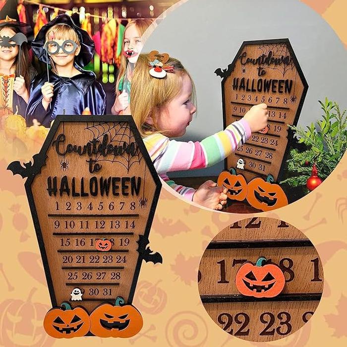 Wooden Halloween Decoration