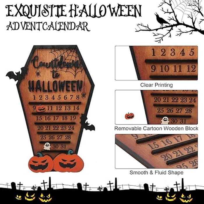 Wooden Halloween Decoration